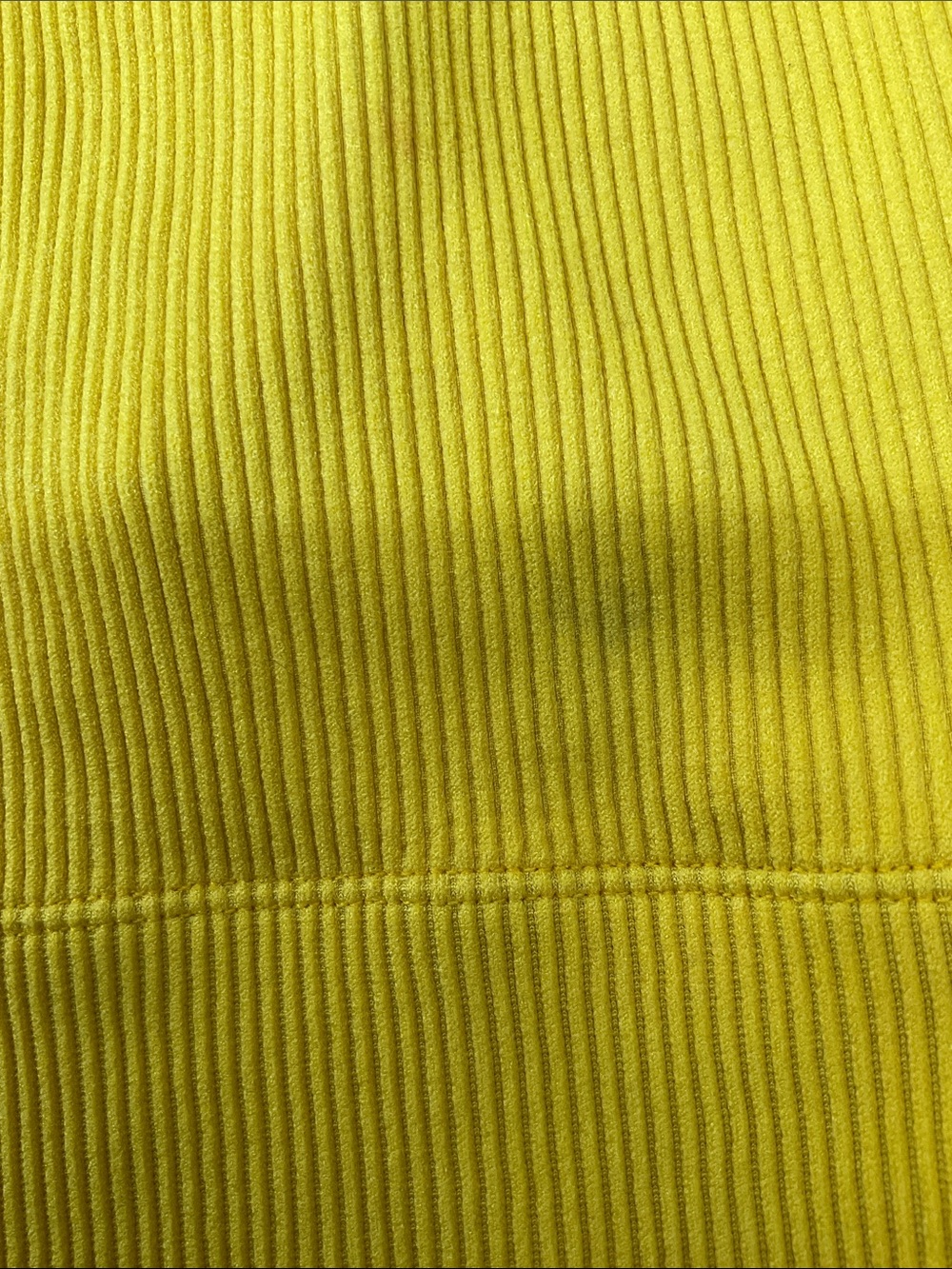 Forever 21 Yellow Ribbed Racerback Sports Bra - Picture 5 of 7